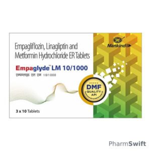 EMPAGLYDE LM 10/1000 Tablet 10's