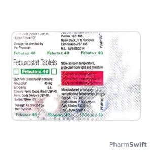 FEBUTAZ 40 Tablet 15's