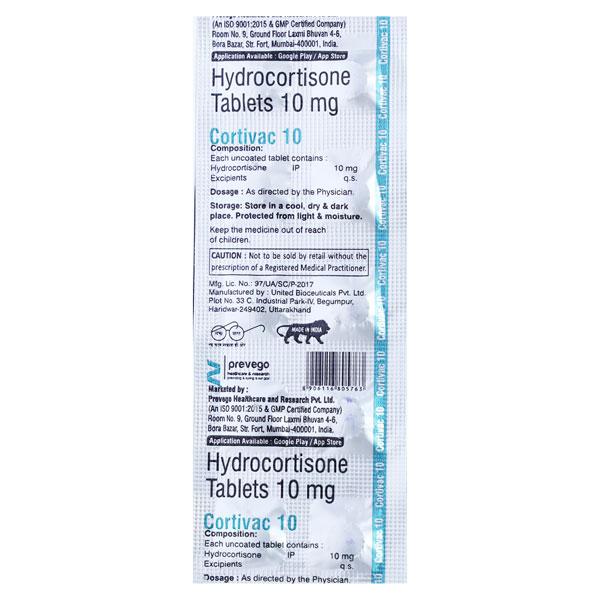 CORTIVAC 10 Tablet 10's