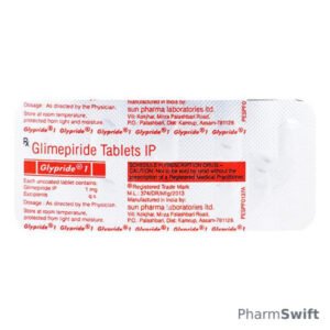 Glypride 1mg Tablet 10'S