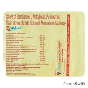 B Active Tablet 15'S