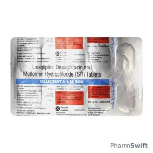 GLUCRETA LM 500 Tablet 10's