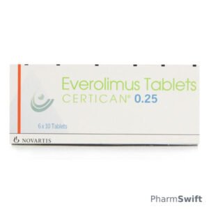 Certican 0.25mg Tablet 10'S