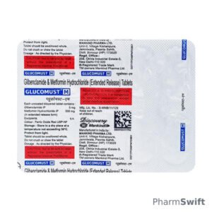 Glucomust M Tablet 10'S