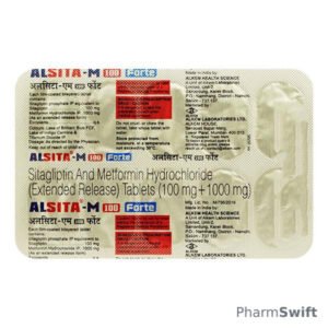 ALSITA M 100 FORTE Tablet 10's