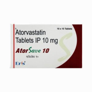Atorsave 10mg Tablet 15'S