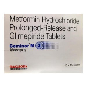 GEMINOR M 3 Tablet 15's