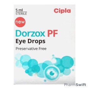 DORZOX PF NEW PRESERVATIVE FREE Eye Drops 5ml