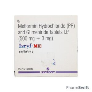 ISRYL M 3mg Tablet 15's