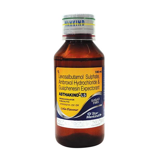Asthakind LS Sugar Free Cola Flavour Expectorant 100ml