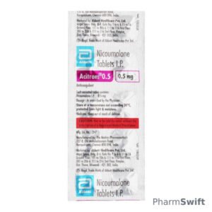 Acitrom 0.5mg Tablet 10'S