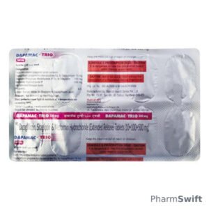 DAPAMAC TRIO 500mg Tablet 10's