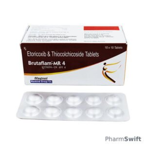 Brutaflam MR 4mg Tablet 10'S