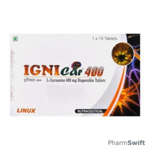 IGNICAR 400 Dispersible Tablet 10's