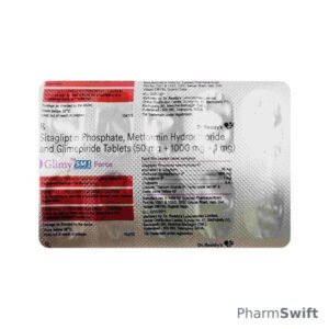 GLIMY SM FORTE 1 Tablet 10's