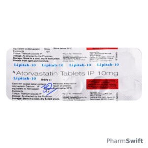 Lipitab 10mg Tablet 10'S