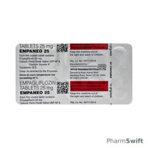 EMPANEO 25 Tablet 10's