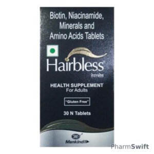 HAIRBLESS GLUTEN FREE Tablet 30's