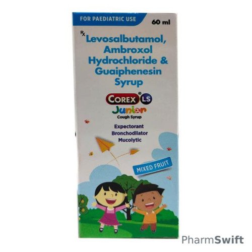 COREX LS Junior Mixed Fruit Flavour Cough Syrup 60ml