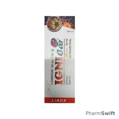 IGNICAR SUGAR FREE DELICIOUS MANGO FLAVOUR Syrup 200ml