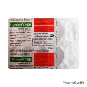Glycomet GP 0.5mg Tablet 10'S