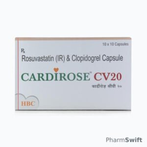 Cardirose CV 20mg Capsule 10'S