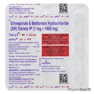 Isryl M1 Forte Tablet 15'S