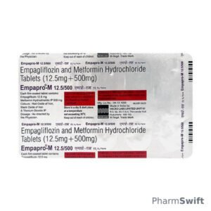 EMPAPRO M 12.5/500 Tablet 10's