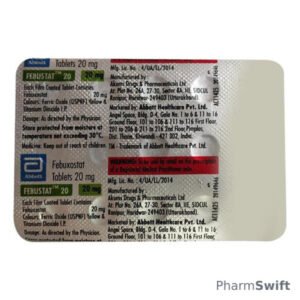 FEBUSTAT 20 Tablet 15's