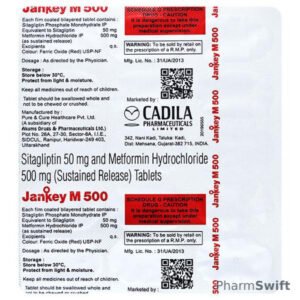 JANKEY M 500 Tablet 15's