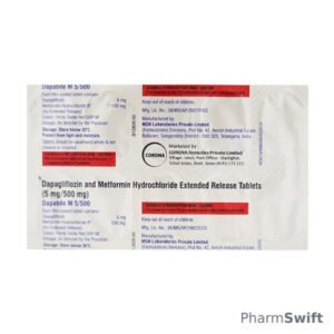 DAPABITE M 5/500 Tablet 10's