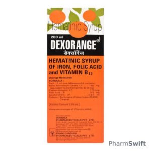 Dexorange Orange Flavoured Syrup 200ml