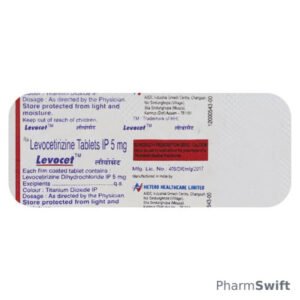 Levocet 5mg Tablet 10'S