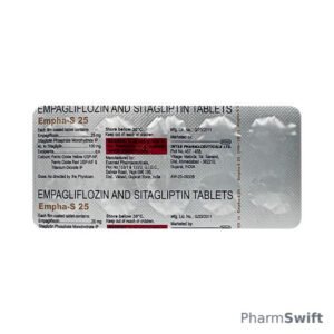 EMPHA S 25 Tablet 10's
