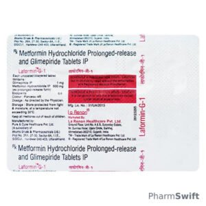 Laformin G 1/500mg Tablet 10'S