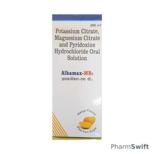 ALKAMAX MB6 MANGO FLAVOUR SUGAR FREE Oral Solution 200ml