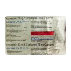Atorsave CV 20mg Capsule 10'S