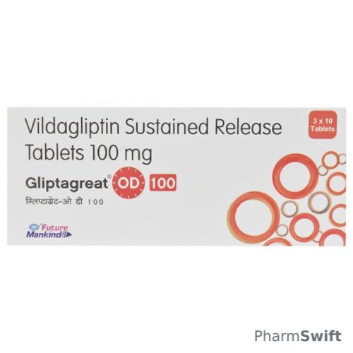 GLIPTAGREAT OD 100 Tablet 10's