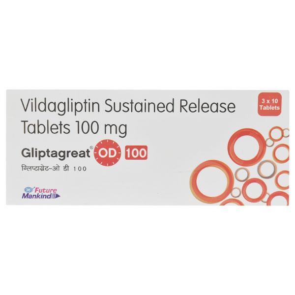 GLIPTAGREAT OD 100 Tablet 10's