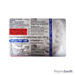 IMEGLYN SR 1000 Tablet 10's