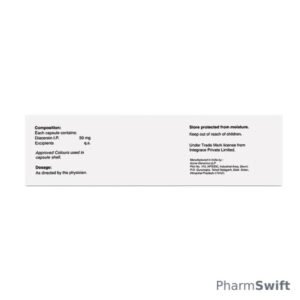 Dycerin 50mg Capsule 10'S