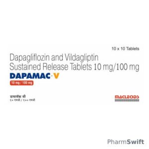 DAPAMAC V 10/100 Tablet 10's