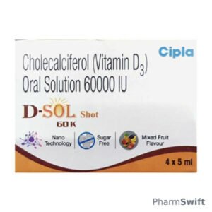 D SOL SHOT 60K SUGAR FREE MIXED FRUIT FLAVOUR Oral Solution 5ml