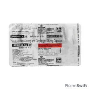 LIPIROSE CV 20 Capsule 10's
