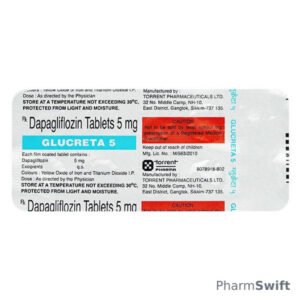 GLUCRETA 5 Tablet 10's