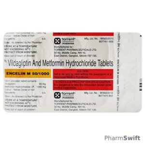 ENCELIN M 50/1000mg Tablet 10's