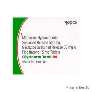 GLYCINORM TOTAL 60mg Tablet 15's