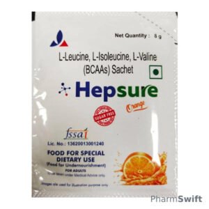 HEPSURE ORANGE FLAVOUR SUGAR FREE Sachet 8gm