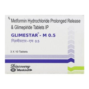 Glimestar M 0.5mg Tablet 10'S