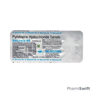Becosix 40mg Tablet 10'S
